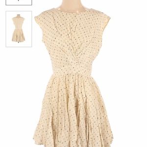 Paper Crown Polka Dot Dress